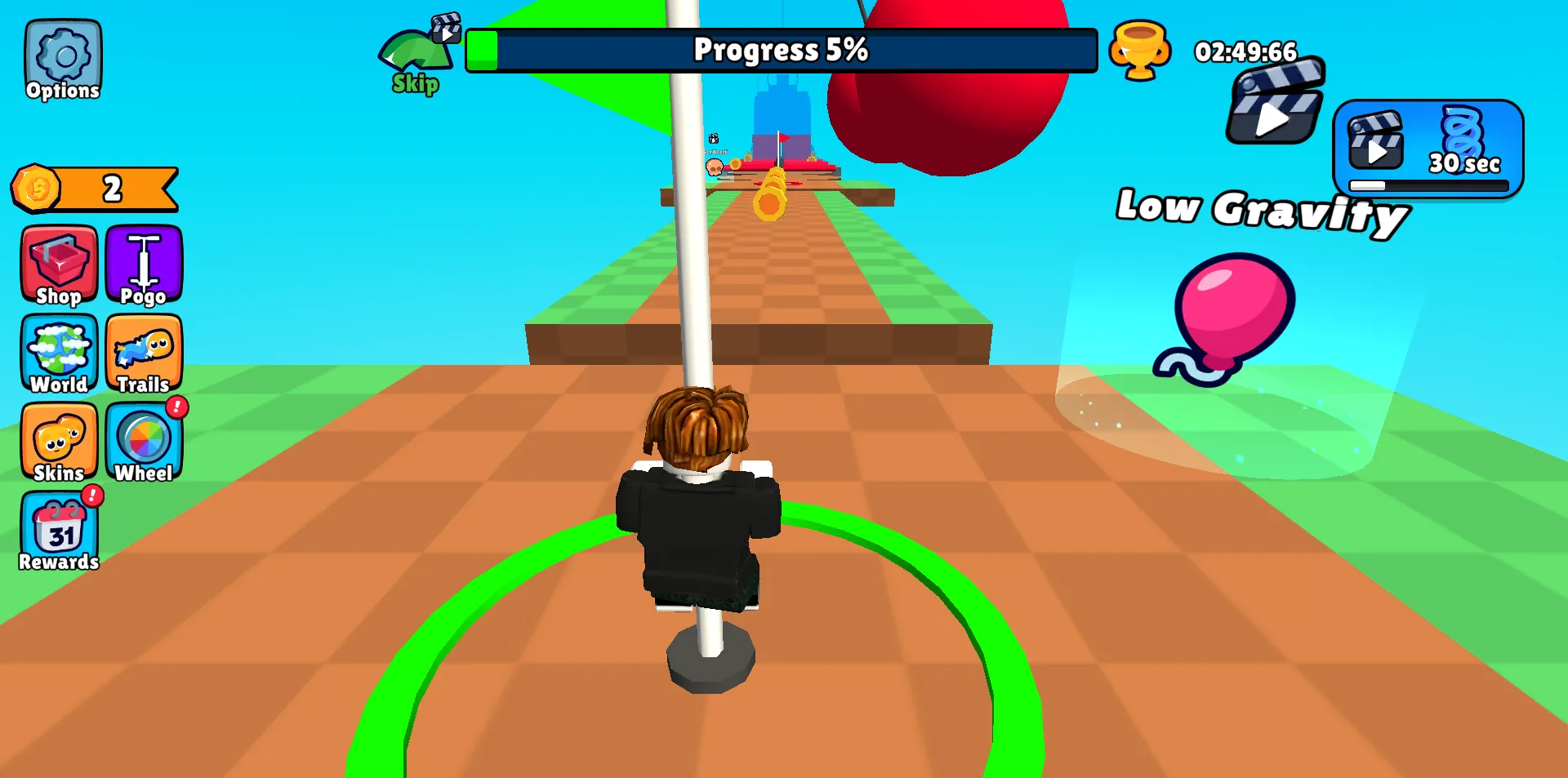 Pogo Parkour screenshot 3