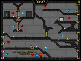Fireboy and Watergirl 4 Crystal Temple screenshot 2