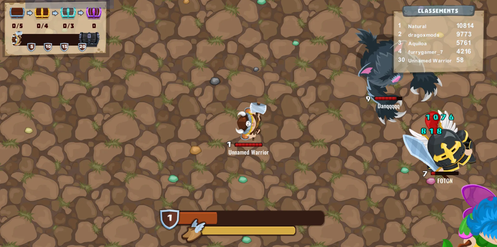 minigiants.io screenshot 2