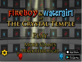 Fireboy and Watergirl 4 Crystal Temple screenshot 1