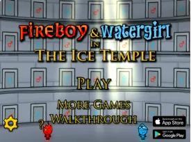Fireboy and Watergirl 3 Ice Temple screenshot 1