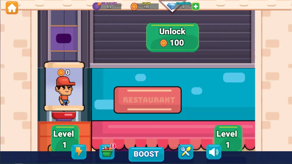 Idle Restaurant Tycoon screenshot 1