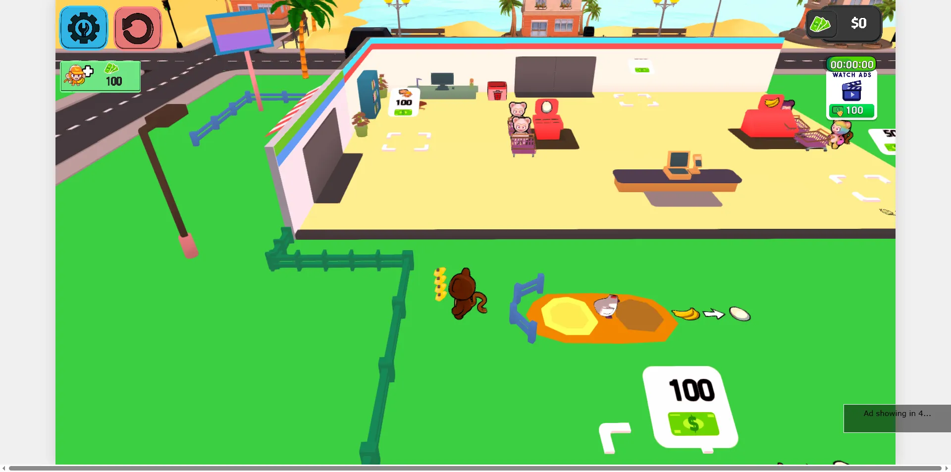 Mini Monkey Mart screenshot 3