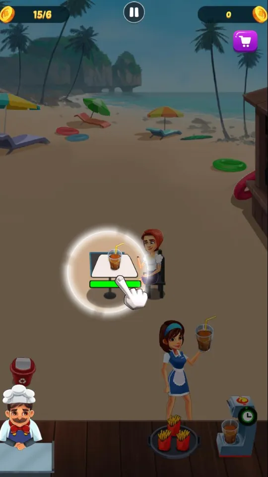 Cooking Cafe Food Chef screenshot 2