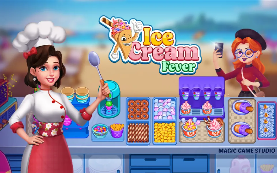 Ice Cream Fever Cooking Game