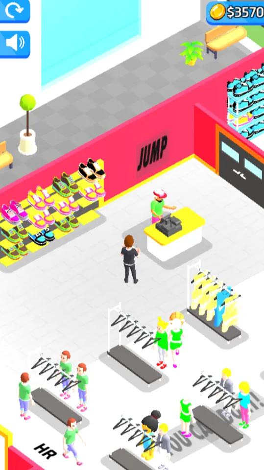 Outlets Rush 3D screenshot 1