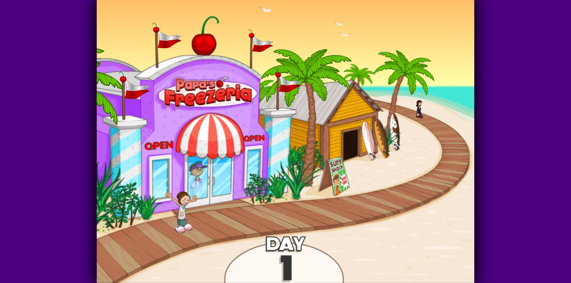 Papa's Freezeria screenshot 1