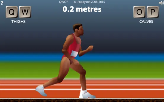 Qwop screenshot 1