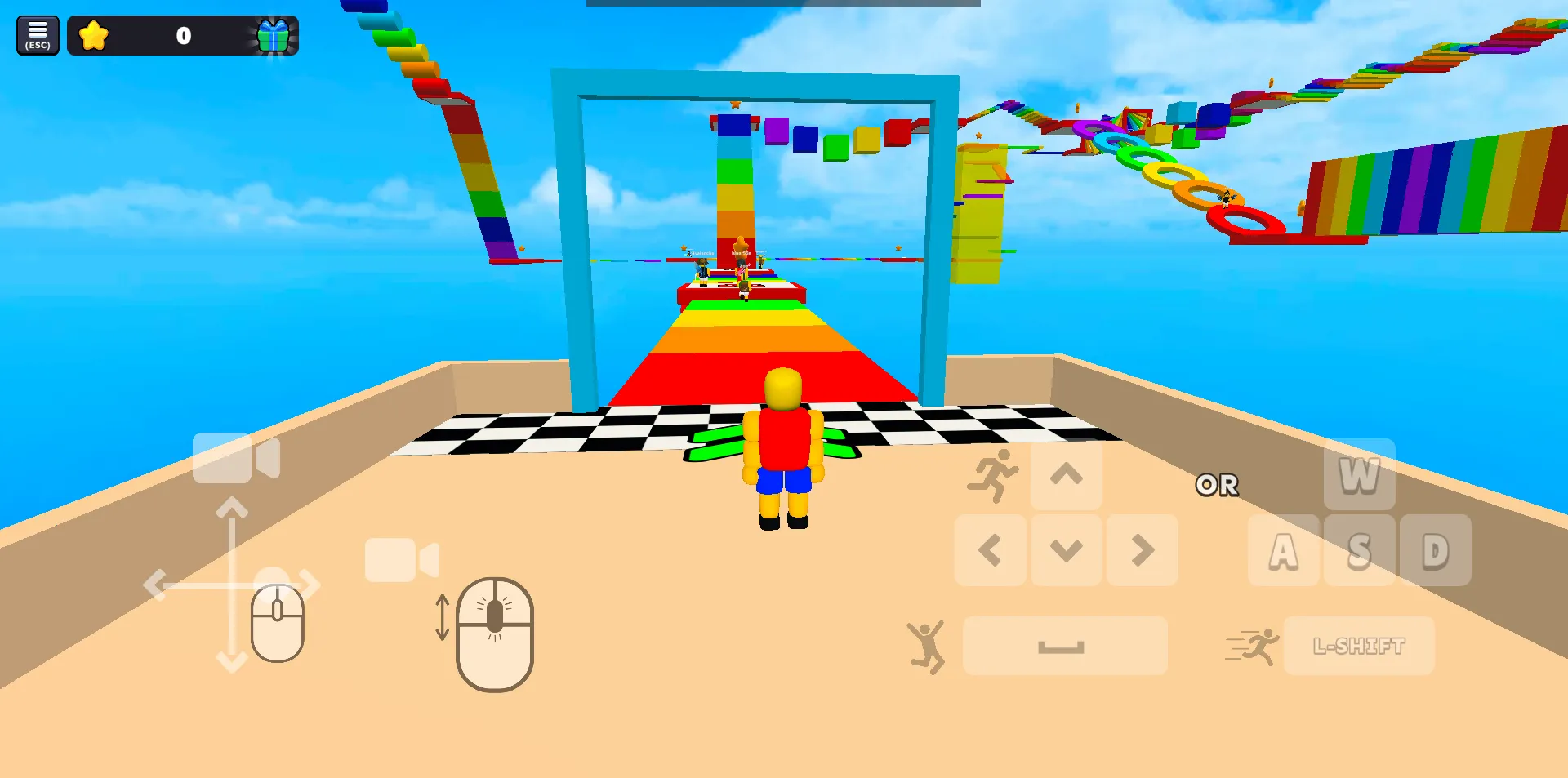 Obby Tower Parkour Climb screenshot 2