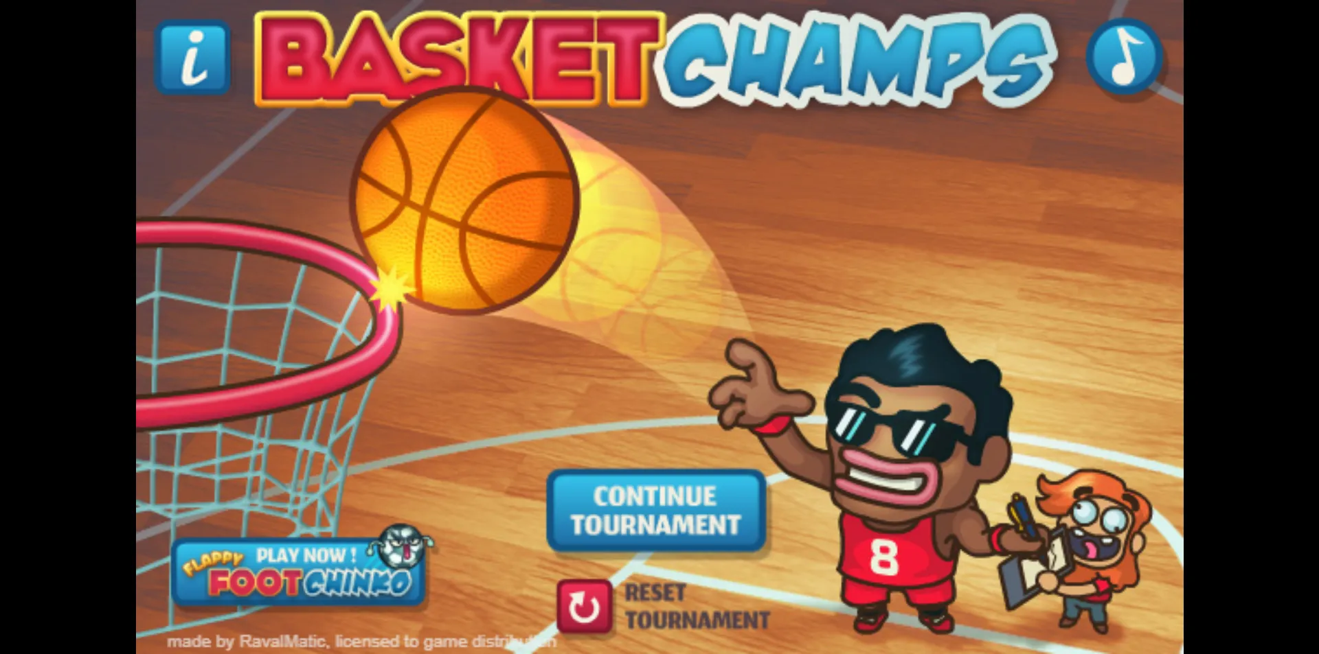 Champions of basket screenshot 1