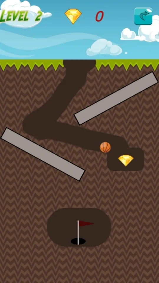 Dig Ball screenshot 1