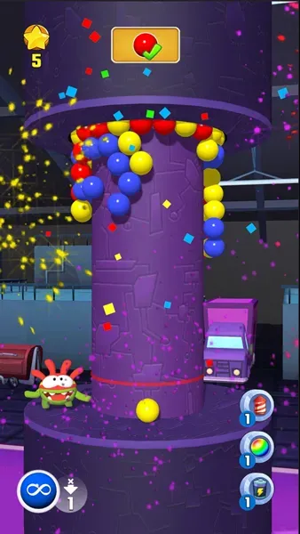 Om Nom Tower 3D screenshot 2