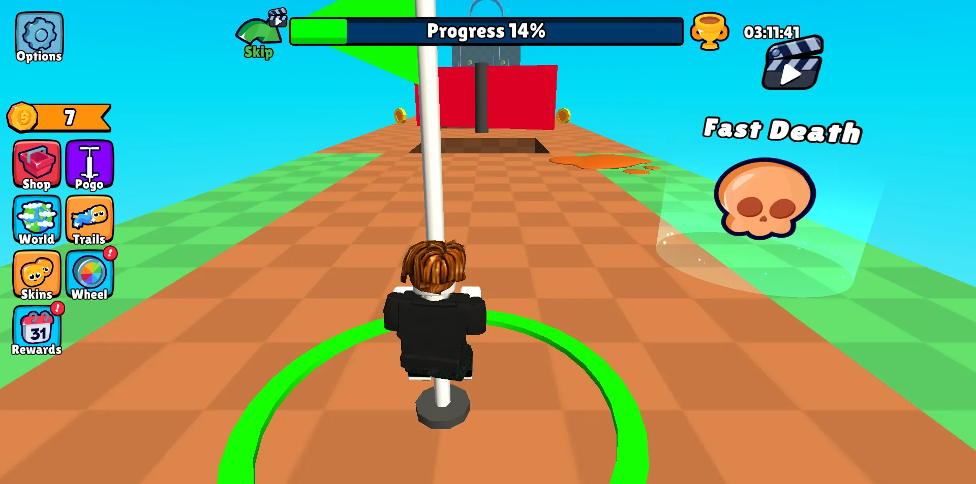 Pogo Parkour screenshot 1