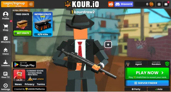 kour.io screenshot 1