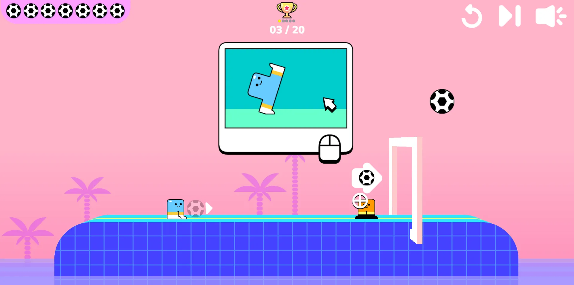 Blumgi Soccer screenshot 1