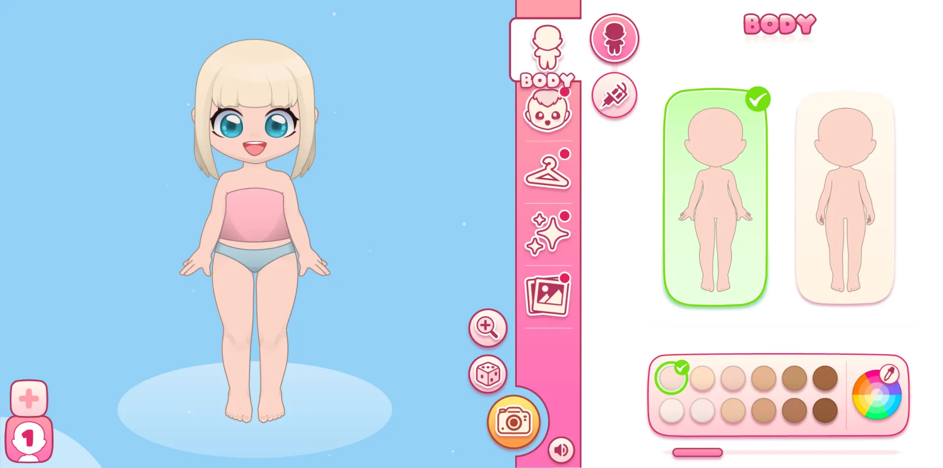 SnapStyle Dress Up screenshot 1