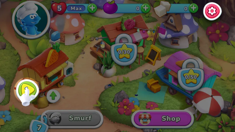 The Smurfs Cooking screenshot 2