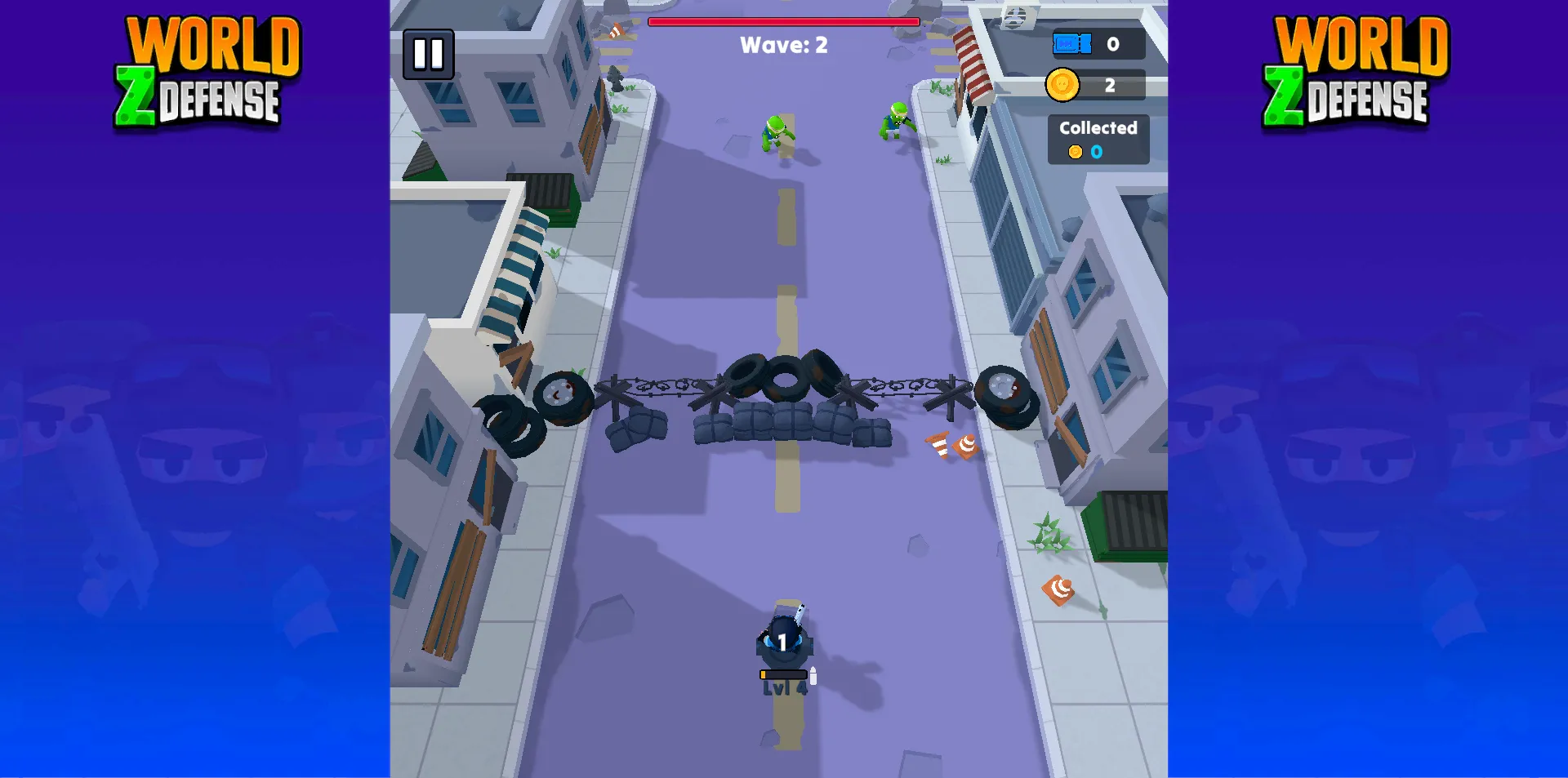 World Z Defense Zombie Defense screenshot 2