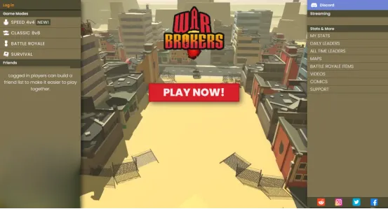 warbrokers.io screenshot 1