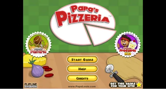 Papa's Pizzeria screenshot 1