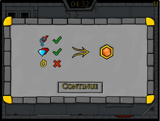 Fireboy and Watergirl 3 Ice Temple screenshot 3