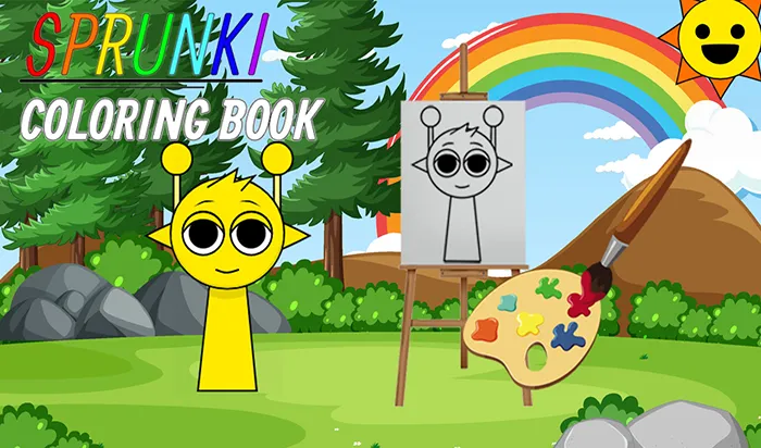 Sprunki Coloring Book