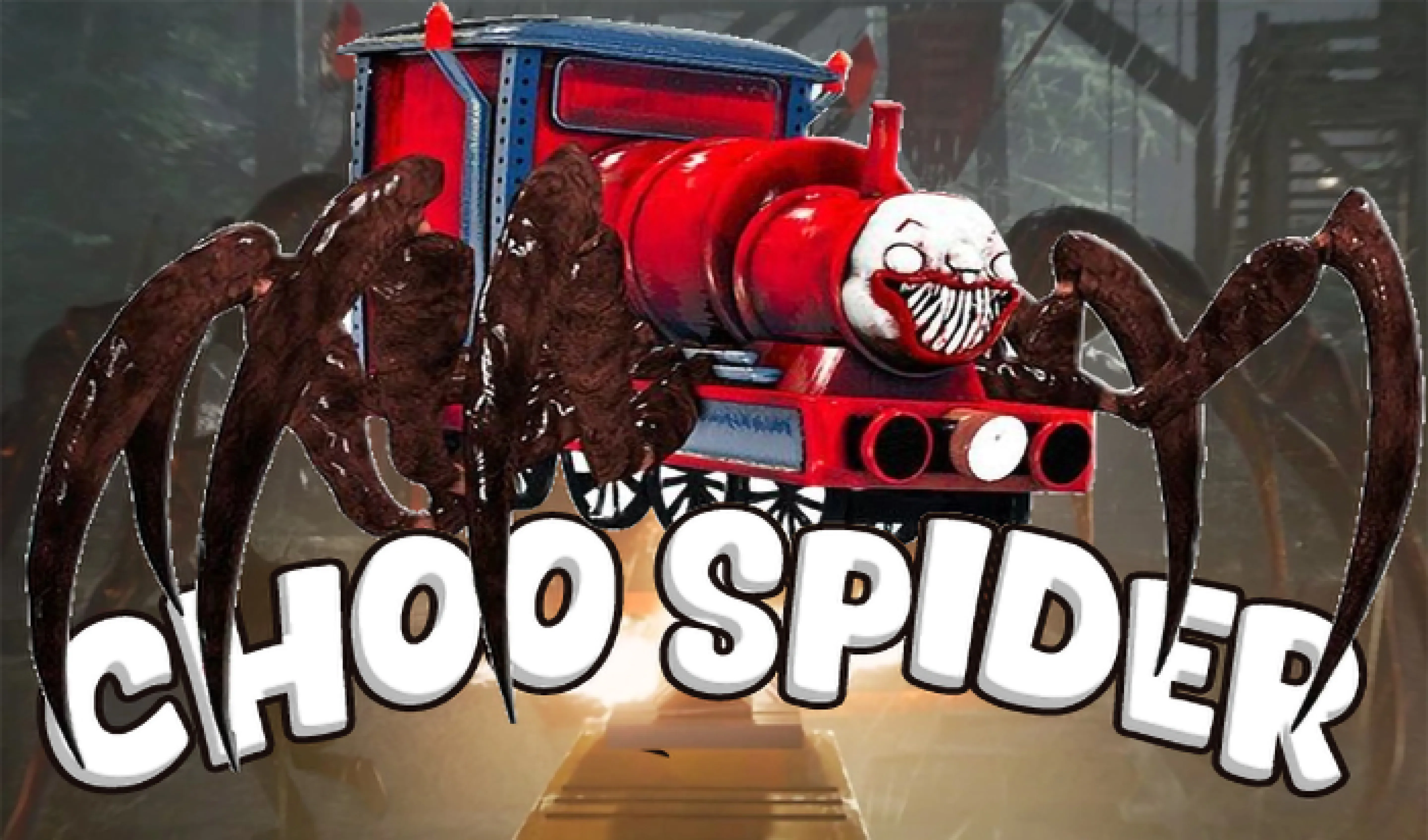 Choo Choo Spider Monster Train