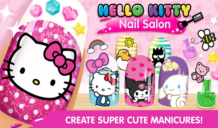 Hello Kitty Nail Salon