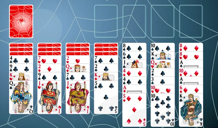 Spider solitaire online