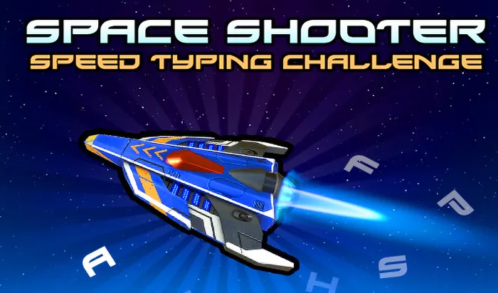 Space Shooter - Speed Typing Challenge