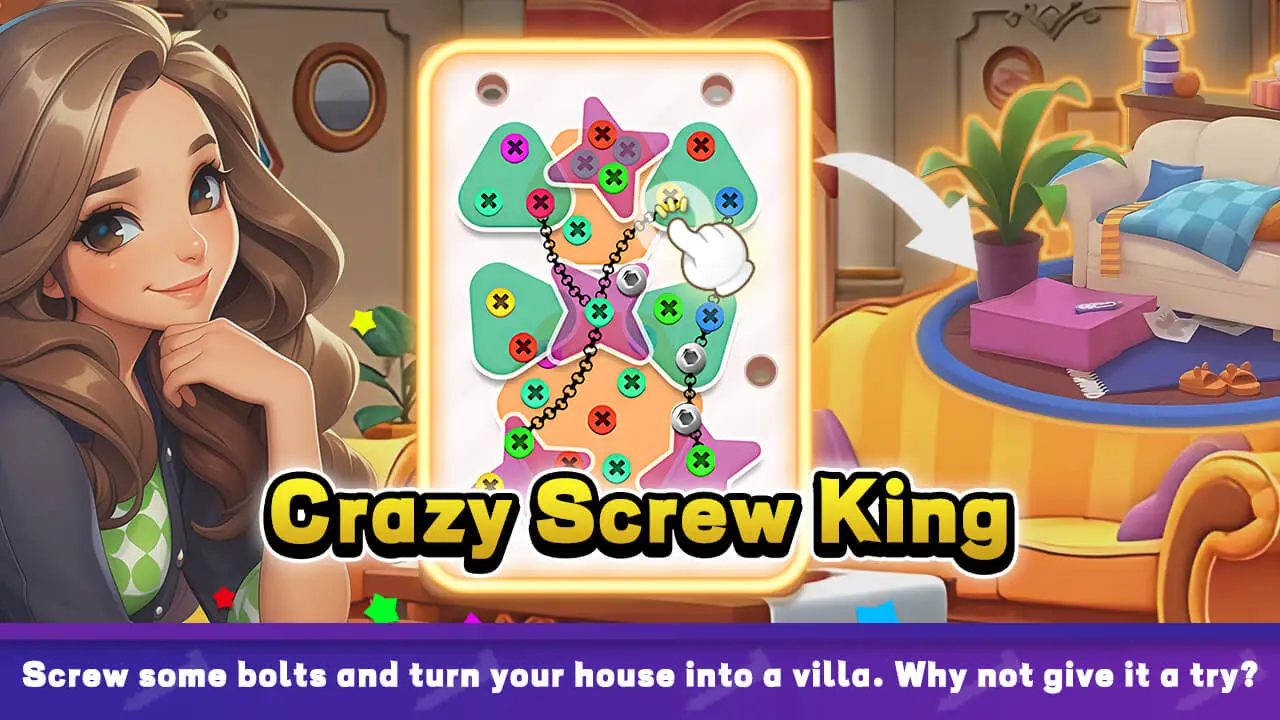 Crazy Screw King