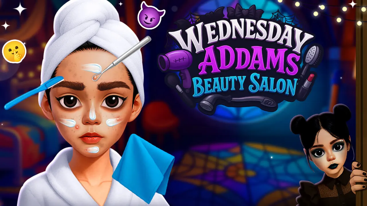 Wednesday Addams Beauty Salon