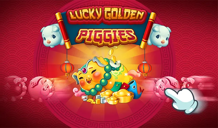 Lucky Golden Piggies