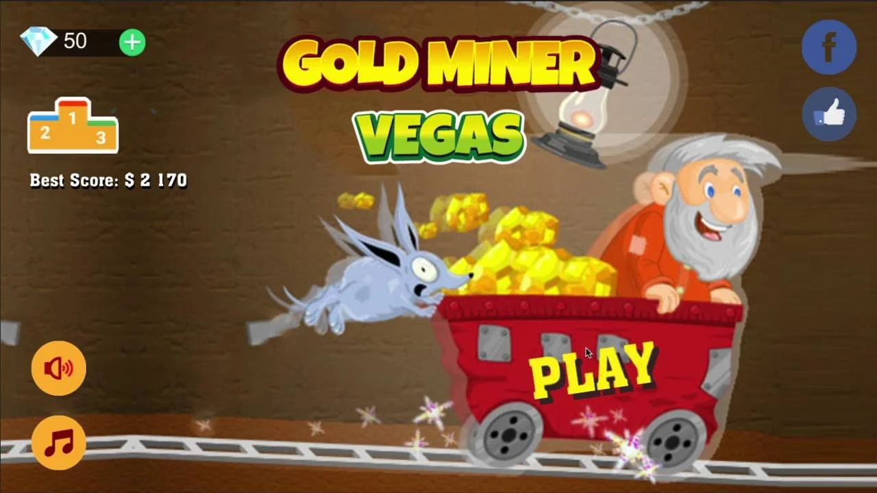 gold miner vegas