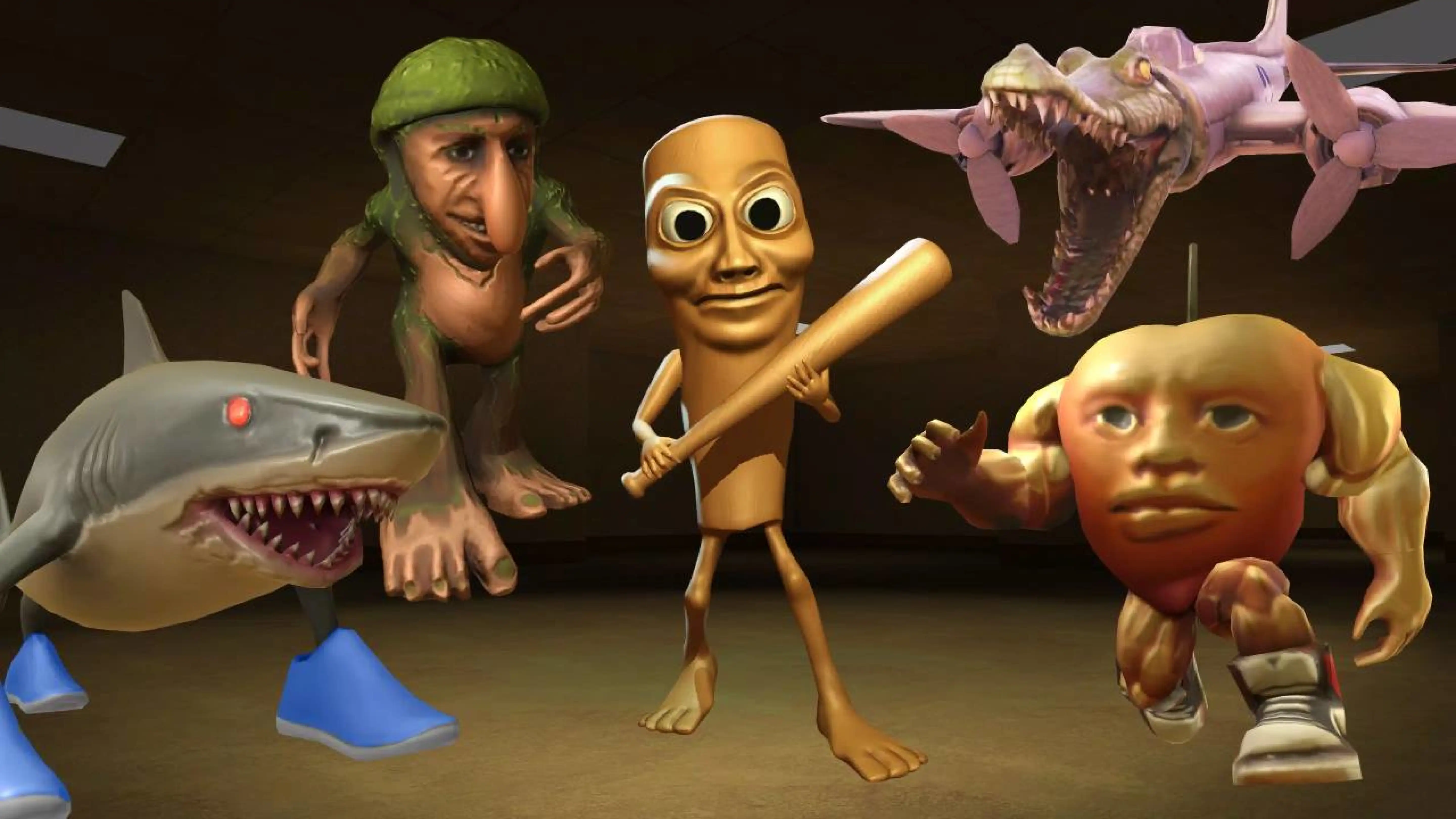 Tung Sahur Bots Chase Room