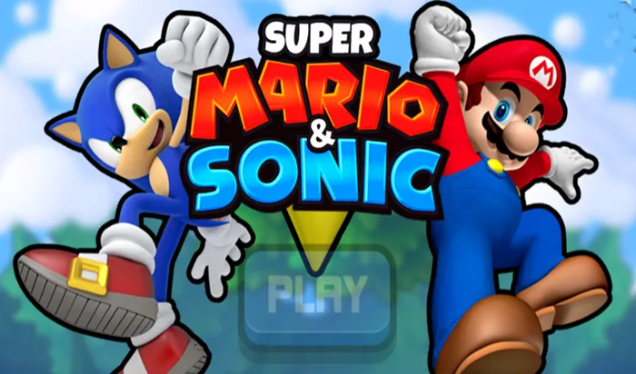 Super Mario and Sonic