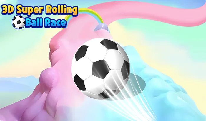 3D Super Rolling Ball Race