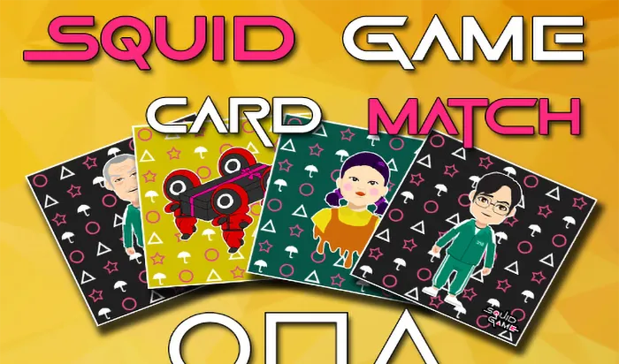 Squid Game Memory Card Match