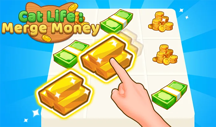 Cat Life Merge Money