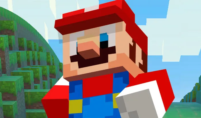 Super Mario MineCraft Runner
