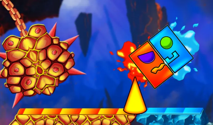 Fire And Water Geometry Dash