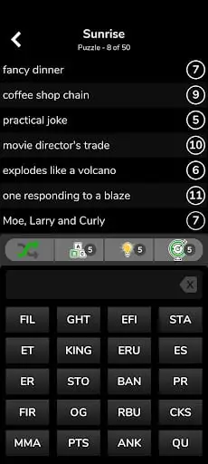 7 Little Words: Word Puzzles screenshot 4