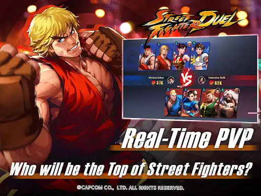 Street Fighter Duel - Idle RPG screenshot 14