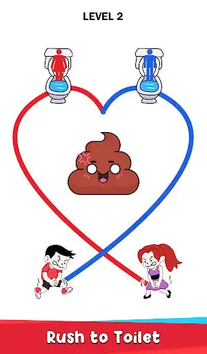 Toilet Rush Race: Draw Puzzle screenshot 4
