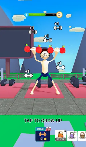Gym Workout Clicker: Muscle Up screenshot 1