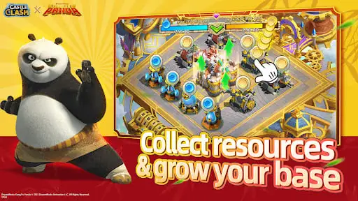 Castle Clash: KungFu Panda Go! screenshot 1