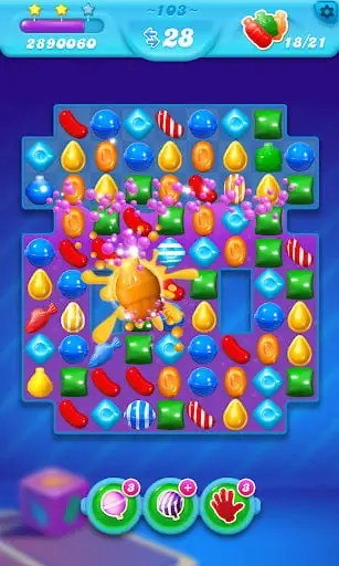 Candy Crush Soda Saga screenshot 1