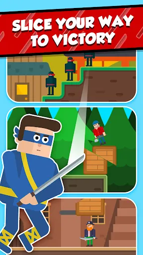 Mr Ninja - Slicey Puzzles screenshot 4