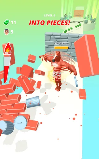Muscle Rush - Smash Running screenshot 13