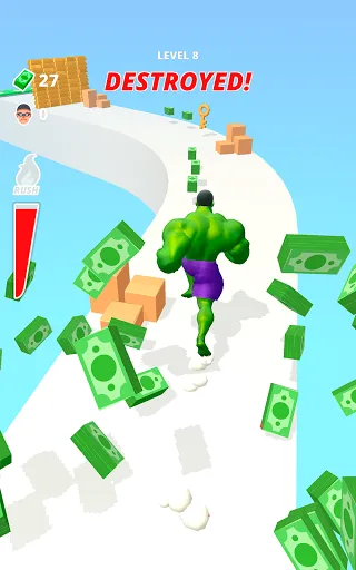 Muscle Rush - Smash Running screenshot 9